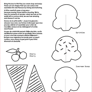 Ice Cream Cone Play Makeup Kit