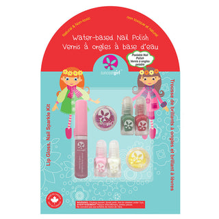 Holiday Sparkle Lip Gloss Nail Sparkle Kit