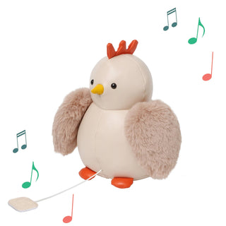 Little Big Friends|Fur Musical Friends-Hen|Sensory Plush Toy