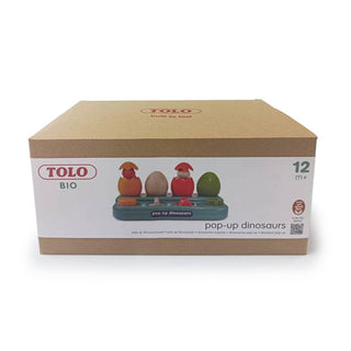 Tolo Bio | Pop Up Dinosaur | Educational Toy for Toddlers