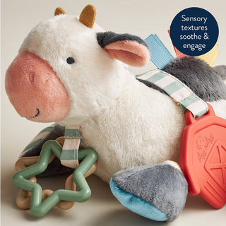 Cow Itzy Friends Link & Love Activity Plush