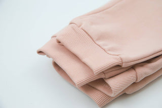 French Terry Sweatpants - Pale Rose