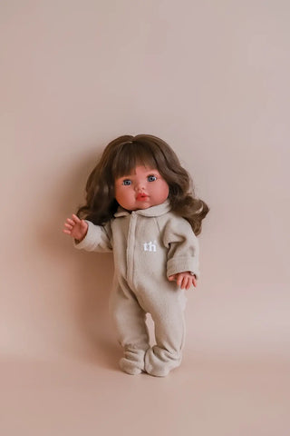 Doll Onesie - Taupe - Tiny Harlow