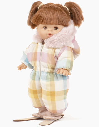 Doll Gigi Jumpsuit in Pastel Plaid