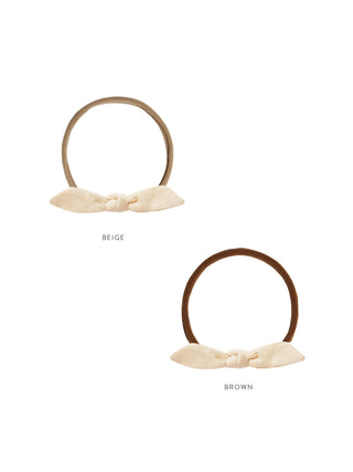 little knot headband || ecru