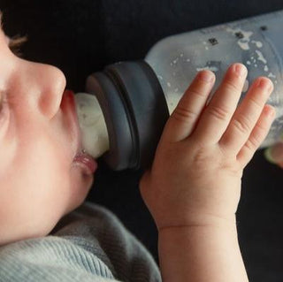 BIBS BPA-Free PP Baby Bottle Round Silicone 4 pack 270 ml Ivory