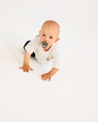 BIBS Pacifier Studio Colour 2 PACK Polka - Ivory/Black