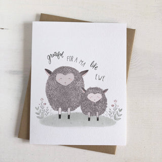 Ma Like Ewe - Mother's Day Greeting Card