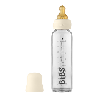 BIBS Glass Bottle Complete Set- Ivory