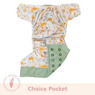 Pocket Cloth Diaper  Coop- ALL Sizes