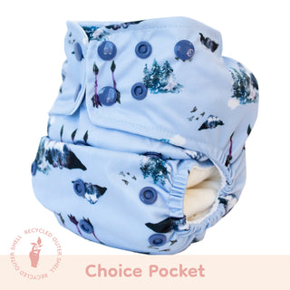 Pocket Cloth Diaper - Mountain Range