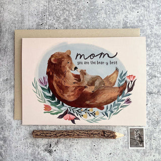 Bear-y Best Mother's Day Card
