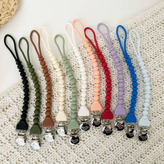 Sweetie Strap Silicone One-Piece Pacifier Clips