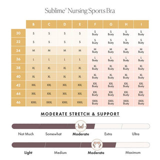 Sublime Nursing Sports Bra