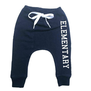The Elementary Joggers Navy/White