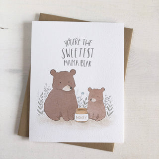 Mama Bear - Mother's Day Greeting Card