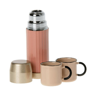 Thermos and Cups- Coral