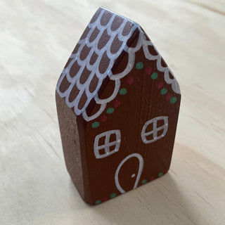 Wooden Gingerbread House