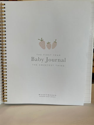 The First Year Baby Journal - The Sweetest Thing
