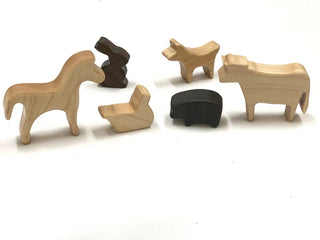 Wooden Farm Animals